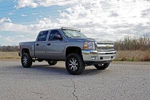 Chevrolet Silverado 2500 HD LED Light Mount - Upper Windshield - Rough Country - 50